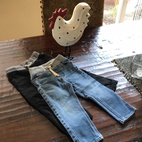 Cat & Jack Skinny Jeans 2 t and Gymboree lined Cotton Pants 2t - Picture 1 of 10